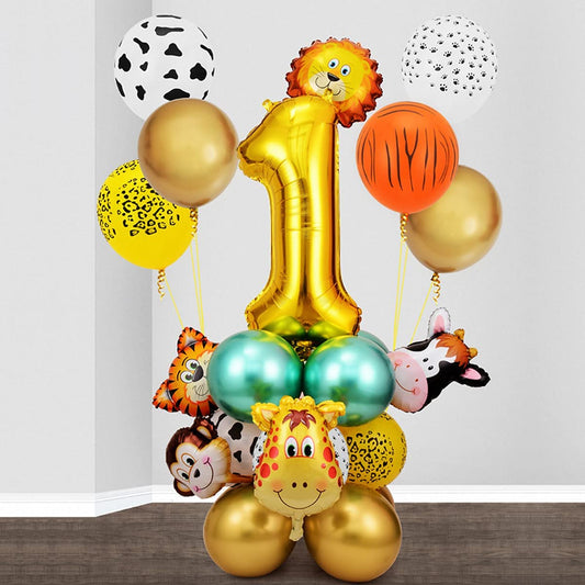 Set balonov - Happy Animals